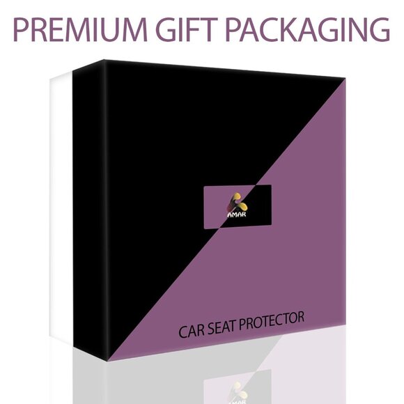 AMAR Car Seat Protector for Child Car Seat - Featuring Thick Padding, Waterproof - Picture 8 of 9